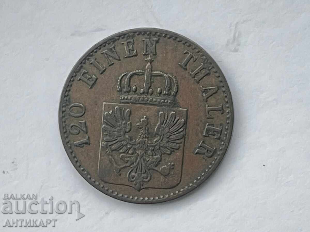 Γερμανία χάλκινο νόμισμα 3 pfenninge 1847 εξαιρετικό με τιμή € 7.00 | 13.69 BGN Γερμανία χάλκινο νόμισμα 3 pfenninge 1847 εξαιρετικό με τιμή € 7.00 | 13.69 BGN