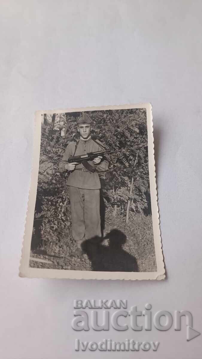 Voynich Photo with AK-47 Assault Rifle Voynich Photo with AK-47 Assault Rifle