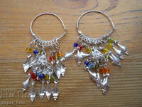 Стари посребрени обици