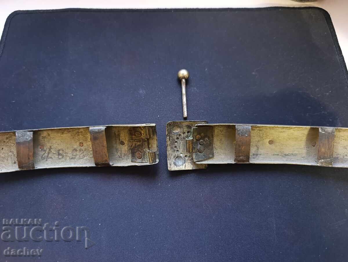 Възрожденски Сребърни с Ниело пафти пафта носия накит 19В - 7 Възрожденски Сребърни с Ниело пафти пафта носия накит 19В - 7