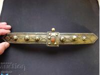 Αναγεννησιακές Ασημένιες με Νιέλο παφτές παφτά στολή κόσμημα 19ος αιώνας