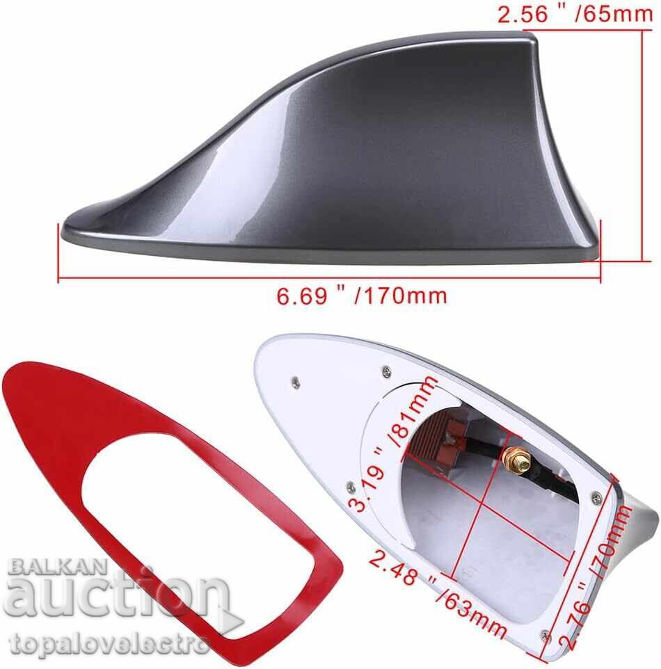 Доставка на НОВА! Универсална автомобилна Shark Fin антена Possbay за AM Доставка на НОВА! Универсална автомобилна Shark Fin антена Possbay за AM