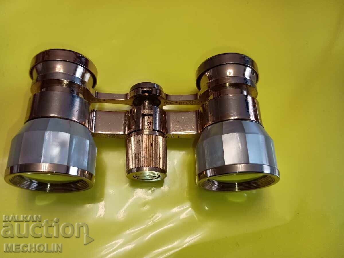 Красив театрален бинокъл седеф - 6 Красив театрален бинокъл седеф - 6