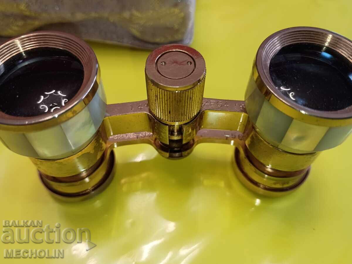 Красив театрален бинокъл седеф - 7 Красив театрален бинокъл седеф - 7