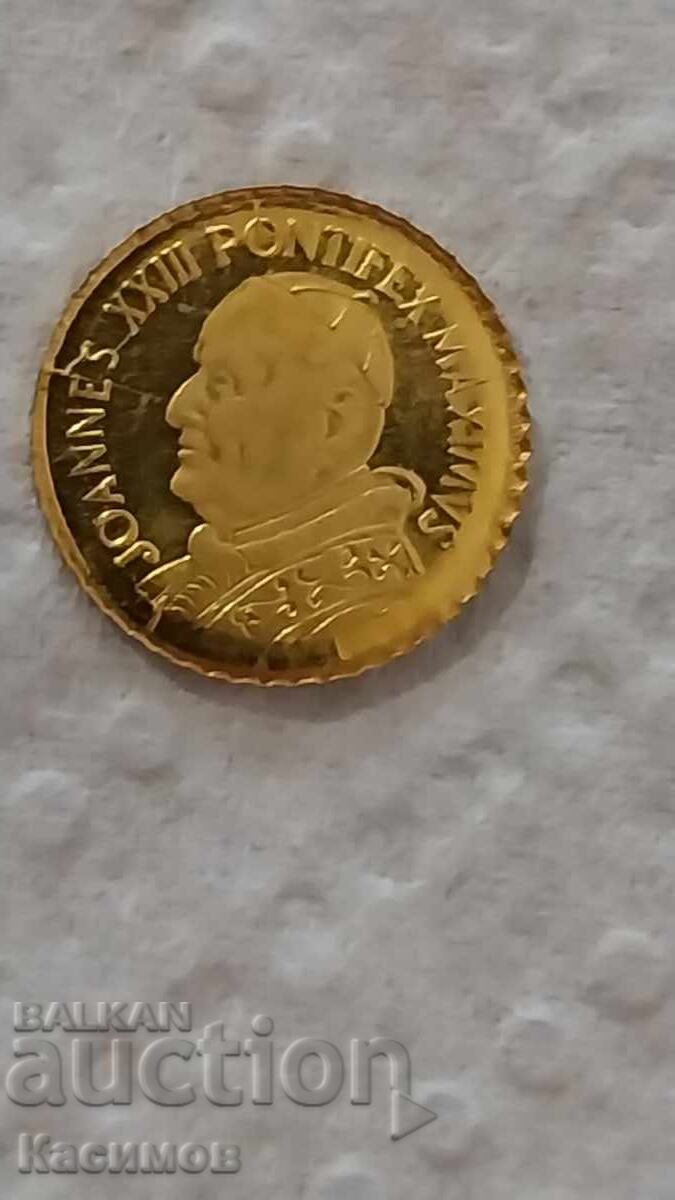 Gold commemorative medal 1962 for the occasion of the Second Vatican Council Gold commemorative medal 1962 for the occasion of the Second Vatican Council