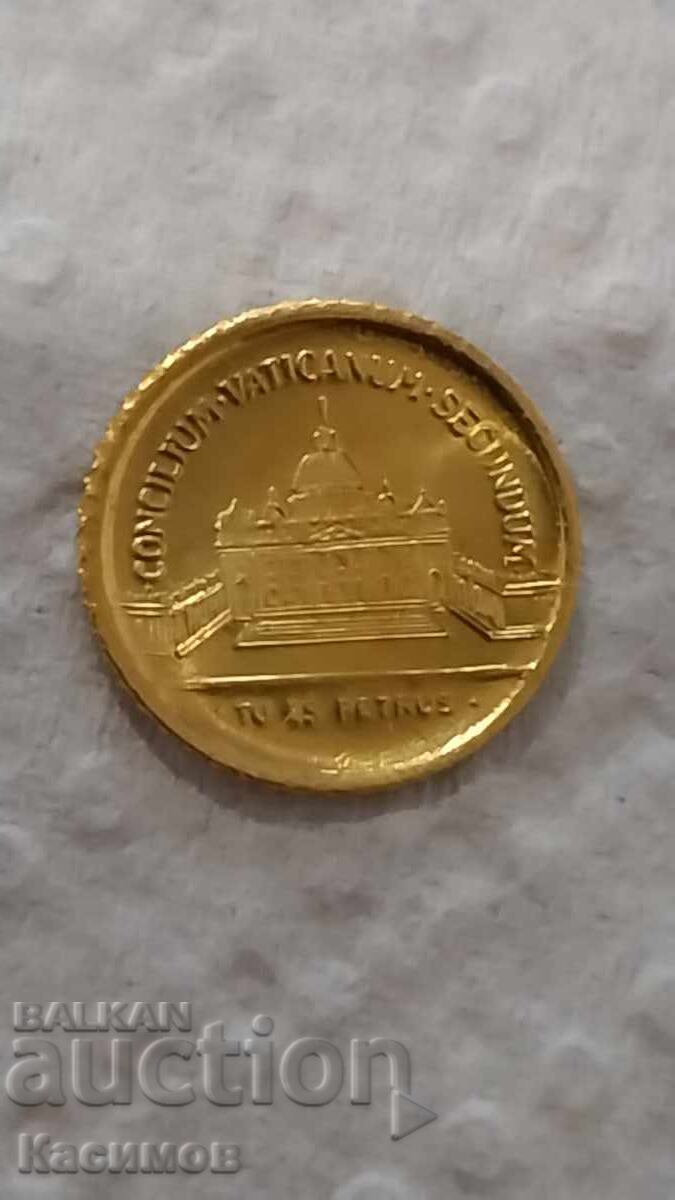 Licitație Medalie comemorativă de aur pentru Papa Ioan Paul al II-lea și Papa Pius al XI-lea