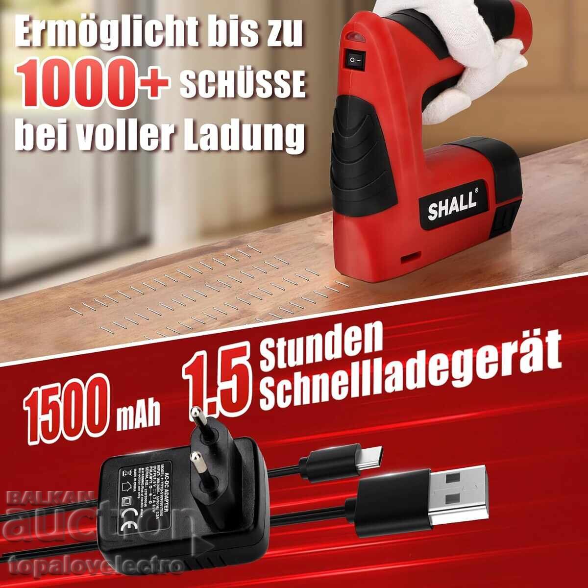 NEW! Cordless Electric Stapler 3-in-1 for Upholstery and DI with price € 29.00 | 56.72 BGN