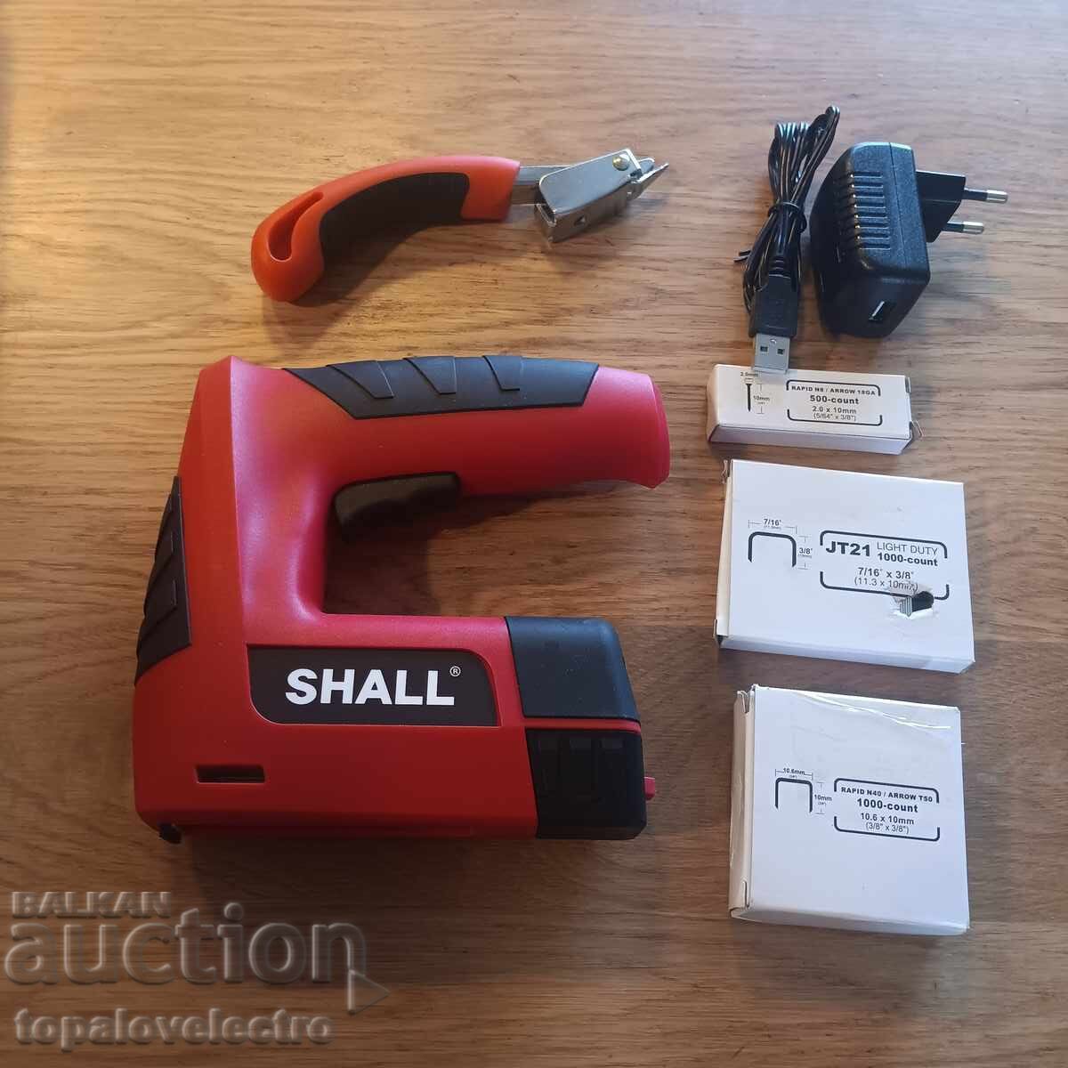 Delivery of NEW! Cordless Electric Stapler 3-in-1 for Upholstery and DI