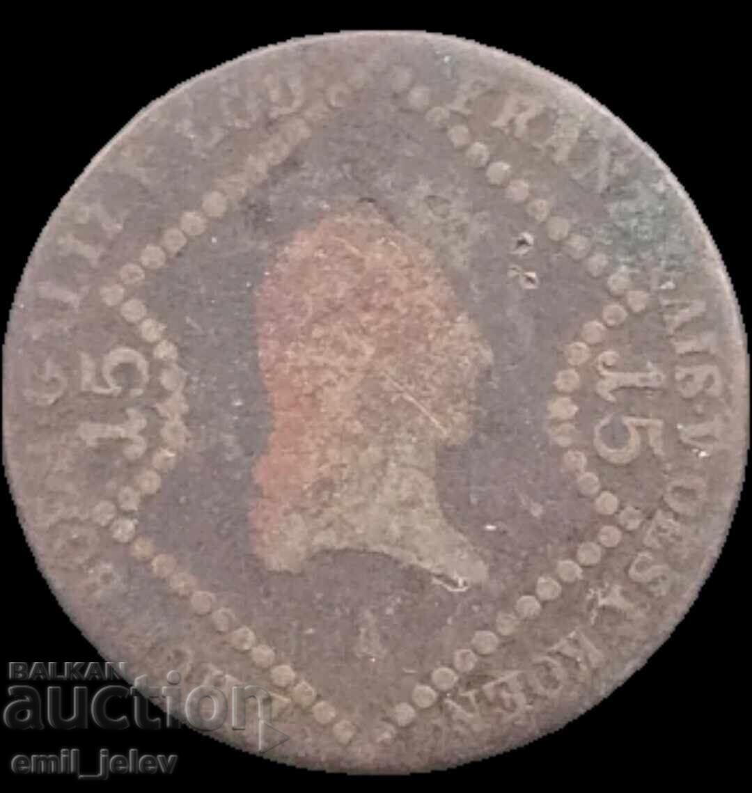 Аукцион Австрия 15 кройцер(Austria 15 kreuzer)- 1807-E Аукцион Австрия 15 кройцер(Austria 15 kreuzer)- 1807-E
