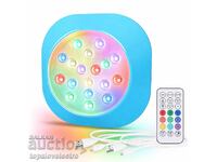NEW! Rechargeable Underwater LED Lamp RGBW with Magnet, IP68, 1
