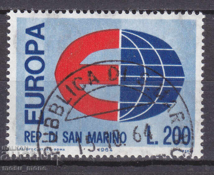 Europe SEPT 1964 San Marino