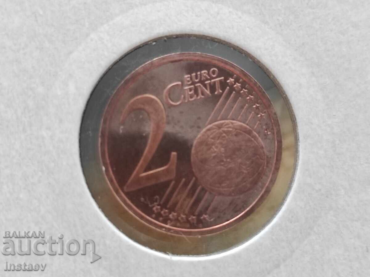 Δύο λεπτά 2003 F Ματ-γκλαντς με τιμή € 1.00 | 1.96 BGN