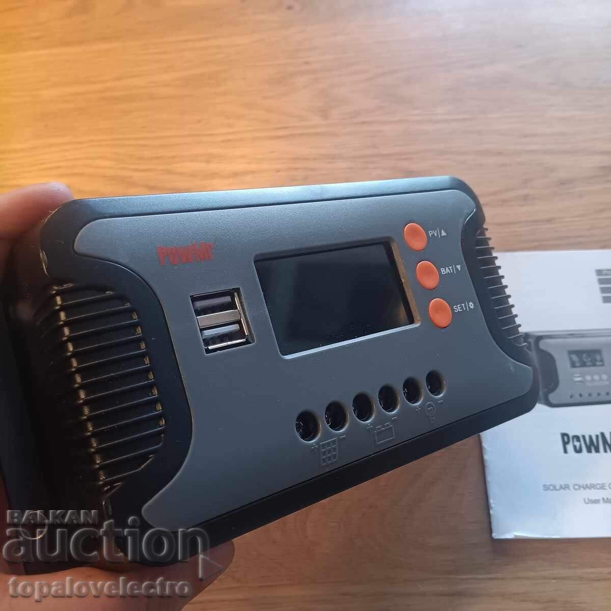 NEW! PWM solar controller 30A for 12V and 24V systems with LCD display - 6 NEW! PWM solar controller 30A for 12V and 24V systems with LCD display - 6