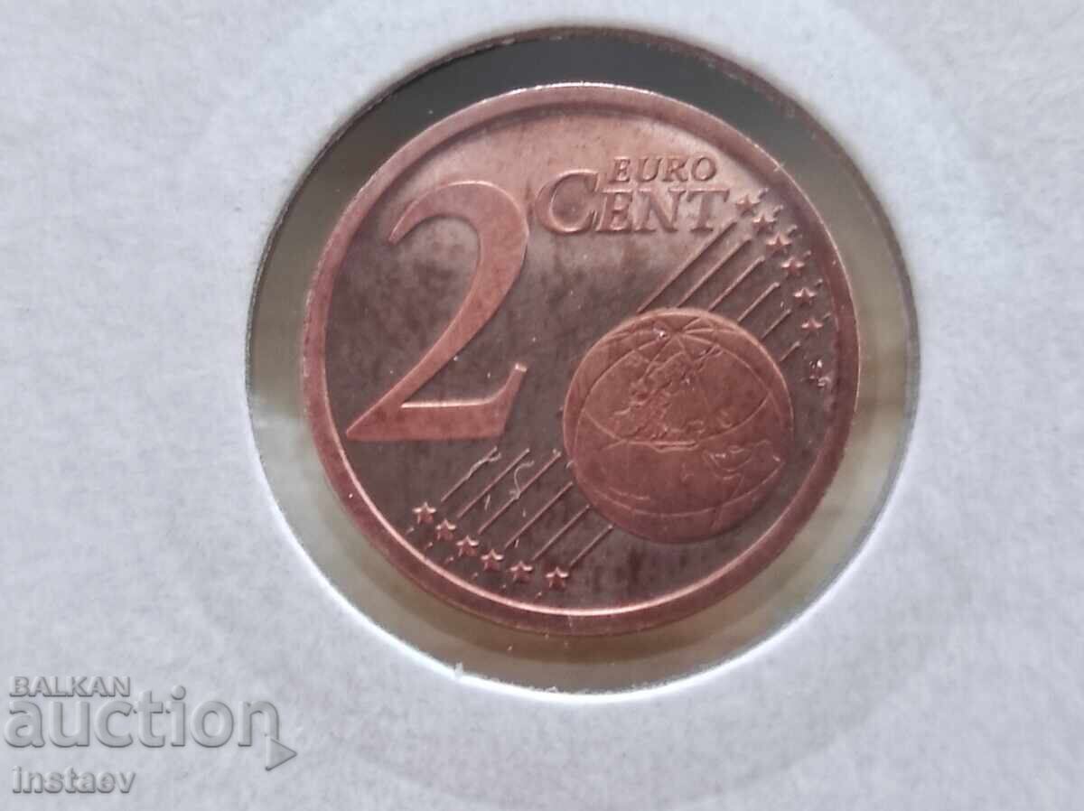 Δύο λεπτά 2003 γράμμα A ματ-γυαλιστερό με τιμή € 1.00 | 1.96 BGN