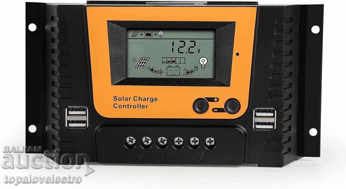 NEW! PWM solar charge controller 12V/24V/36V/48V, 40A - 5 NEW! PWM solar charge controller 12V/24V/36V/48V, 40A - 5