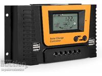НОВ! PWM соларен контролер за зареждане 12V/24V/36V/48V, 40A