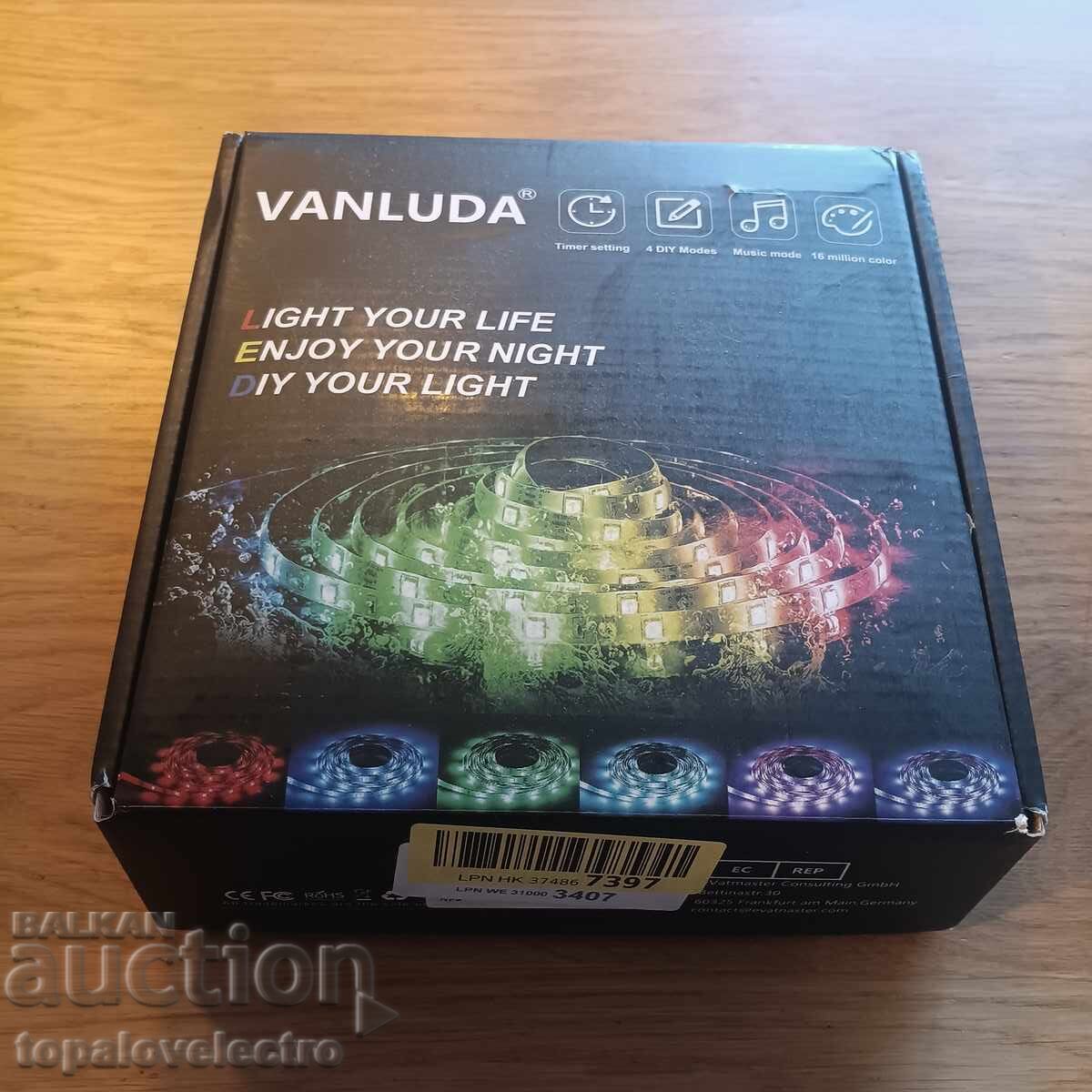 ΝΕΟ! LED ταινία για εξωτερική και εσωτερική χρήση 5 μ., θερμό λευκό - 7 ΝΕΟ! LED ταινία για εξωτερική και εσωτερική χρήση 5 μ., θερμό λευκό - 7