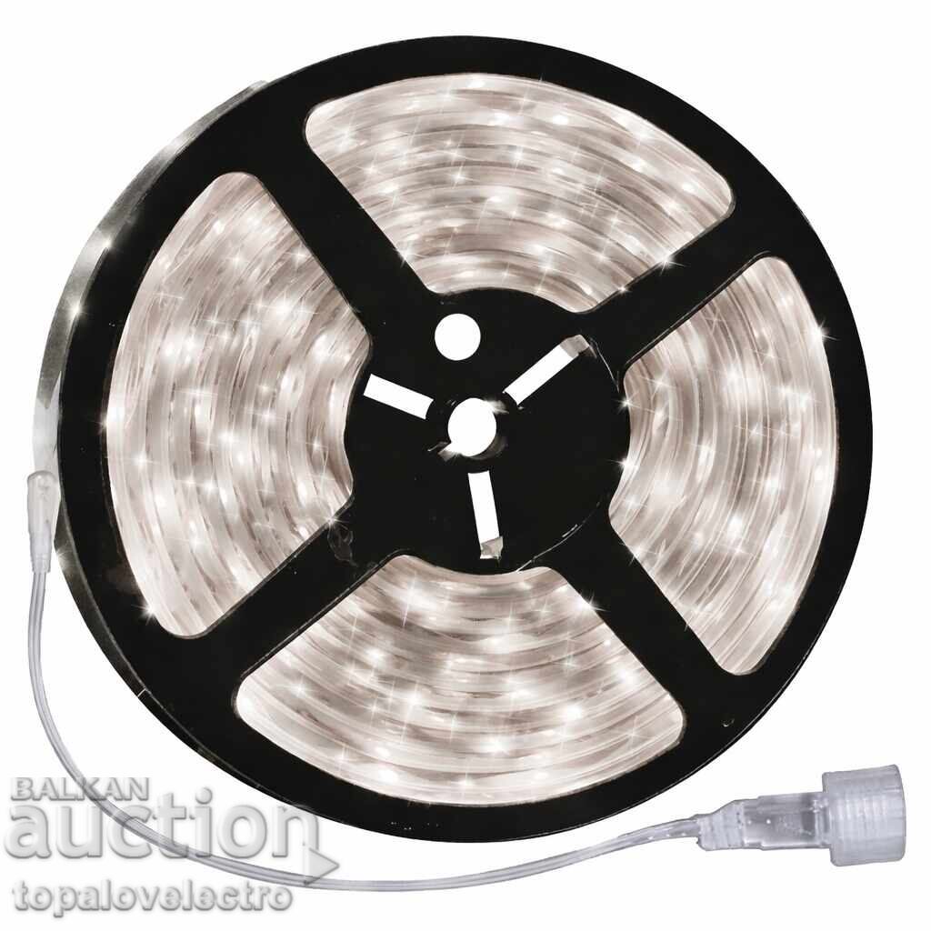 ΝΕΟ! LED ταινία για εξωτερική και εσωτερική χρήση 5 μ., θερμό λευκό ΝΕΟ! LED ταινία για εξωτερική και εσωτερική χρήση 5 μ., θερμό λευκό