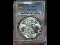 1 Thaler 1780 Restrike PCGS MS 63