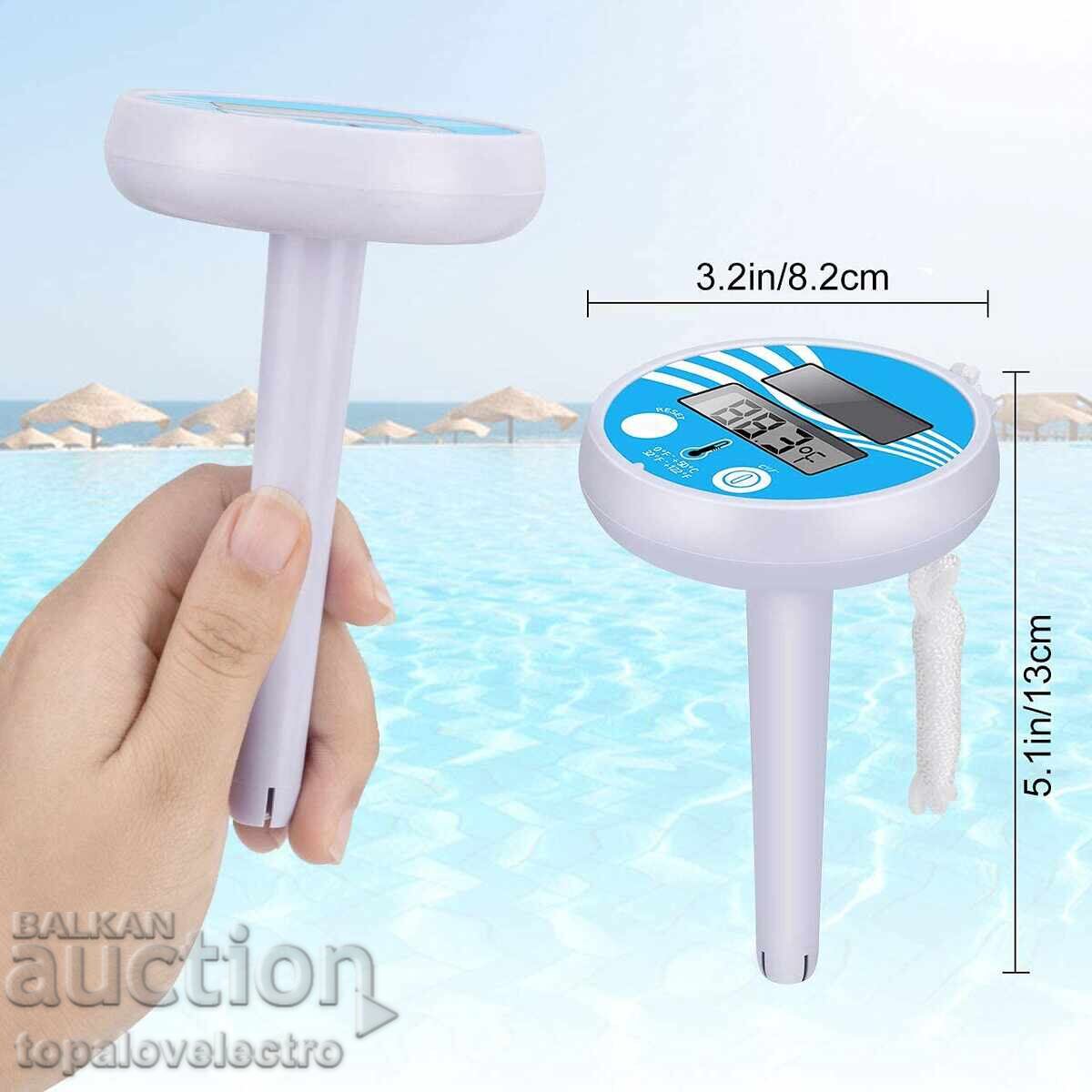 Termometru digital solar plutitor pentru piscină, jacuzzi și copii cu preț € 2.00 | 3.91 BGN