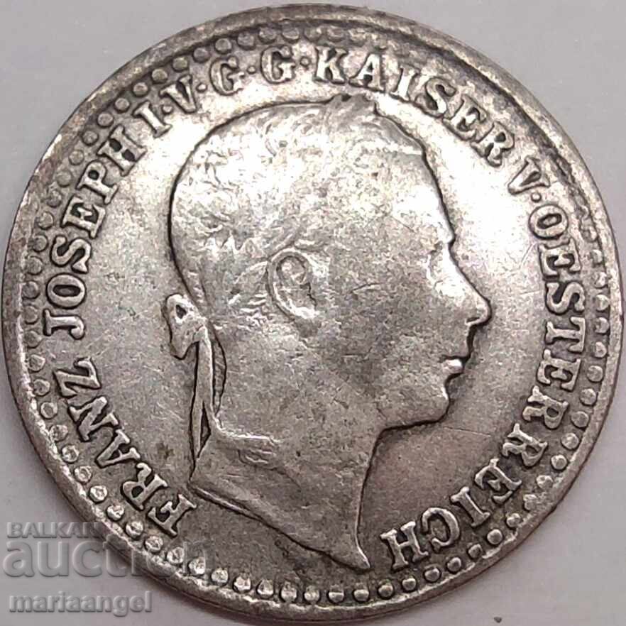 Παράδοση 5 Kreuzers 1859 Αυστρία για Ιταλία Μ - Μιλάνο ασήμι - σπάνιο Παράδοση 5 Kreuzers 1859 Αυστρία για Ιταλία Μ - Μιλάνο ασήμι - σπάνιο