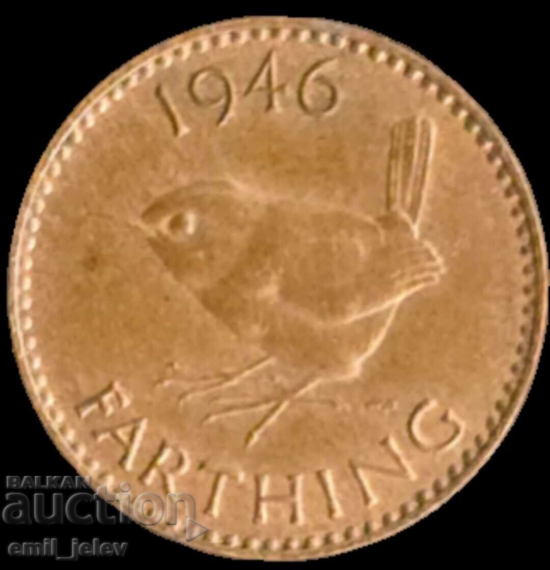 Regatul Unit 1 farthing 1946 cu preț € 1.53 | 2.99 BGN Regatul Unit 1 farthing 1946 cu preț € 1.53 | 2.99 BGN