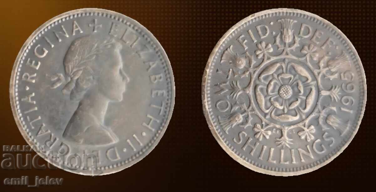 Regatul Unit 2 șilingi (florini) 1965
