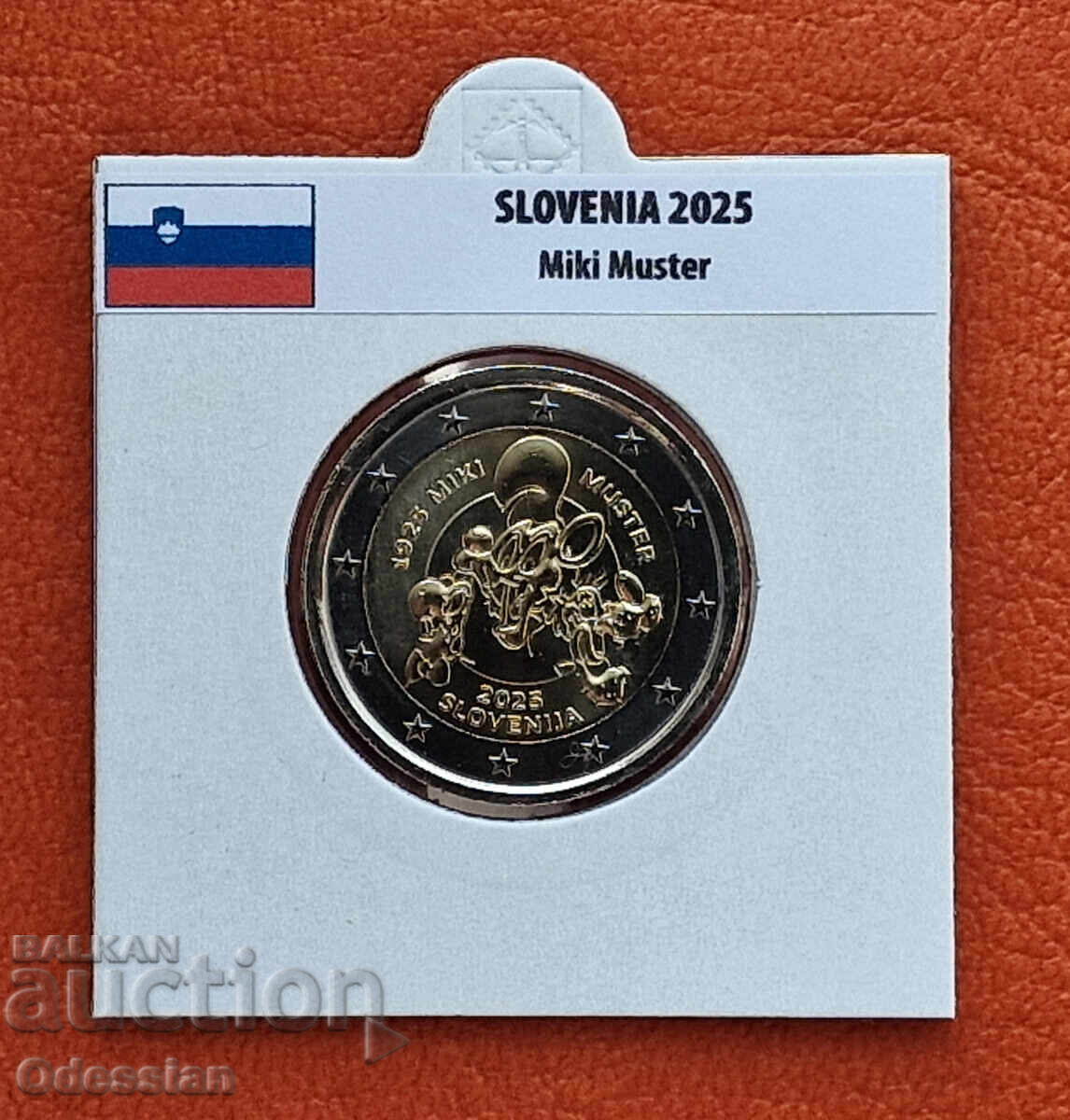 Slovenia • 2 euro • Miki Muster • 2025 Slovenia • 2 euro • Miki Muster • 2025