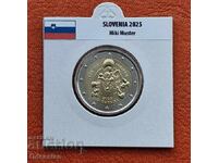 Slovenia • 2 euro • 2025 • Mickey Mouse