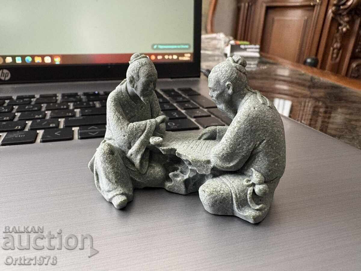 Small Zen figure, made of stone resin - 7cm with price € 14.50 | 28.36 BGN Small Zen figure, made of stone resin - 7cm with price € 14.50 | 28.36 BGN