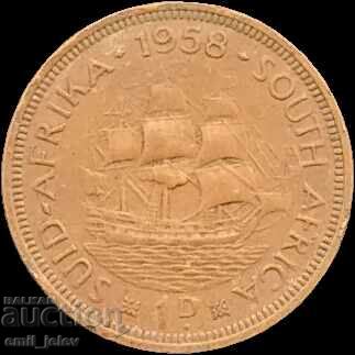 Южна Африка 1 пени 1958 год.-South Africa 1 penny с цена € 2.11 | 4.13 лв.