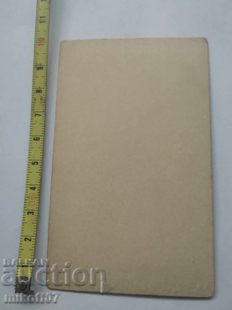 Fotografie veche litografie pe carton Voievod Grecia cu preț € 19.00 | 37.16 BGN