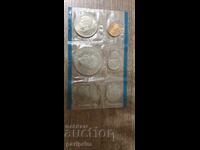 САЩ, 1977 г. Лот от 6 бр. нециркулирали монети.БЗЦ