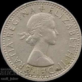 Licitație Marea Britanie 6 pence 1966 Licitație Marea Britanie 6 pence 1966