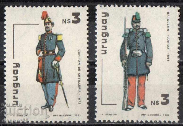 1982. Uruguay. Ziua Armatei