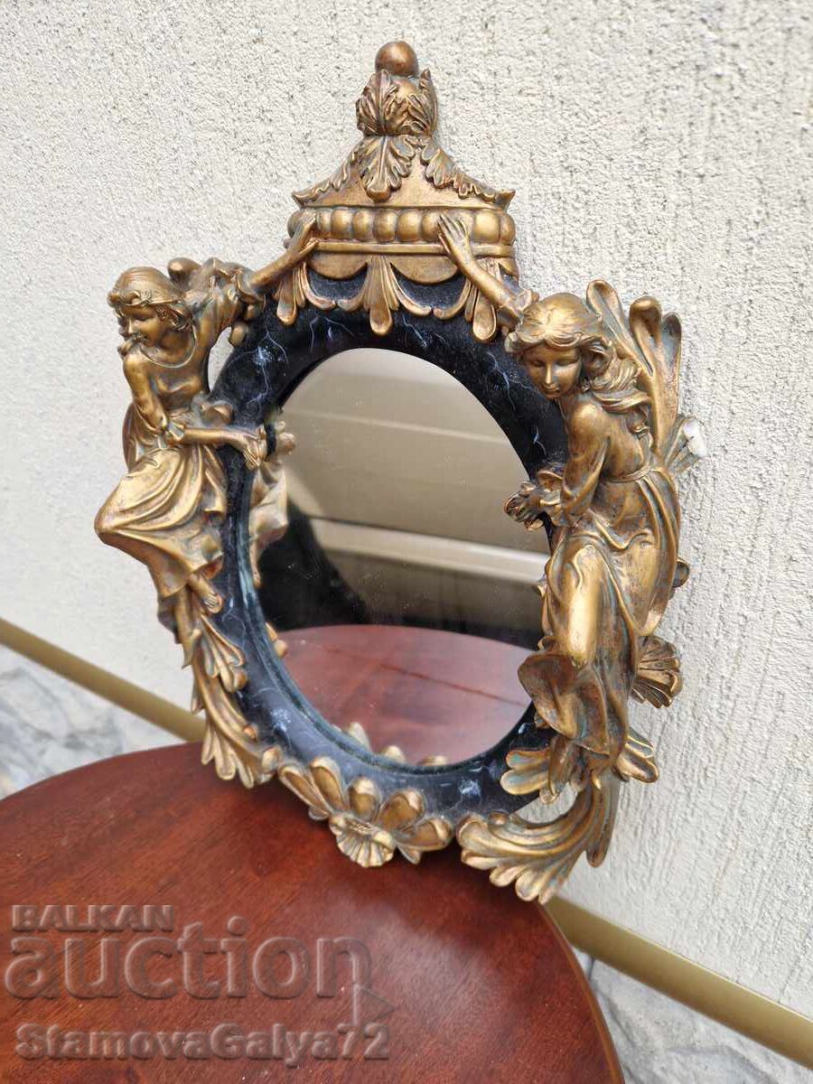 Oglindă antică franceză superbă, stil Secession - 7 Oglindă antică franceză superbă, stil Secession - 7