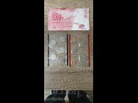 SUA, 1999. Lot de 10 monede NECIRCULATE. BZC