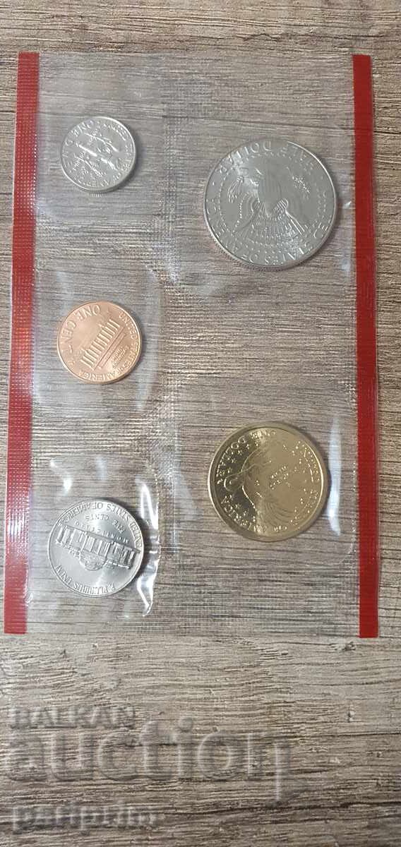 Аукцион САЩ, 2002 г. Лот от 10 бр. НЕЦИРКУЛИРАЛИ монети. БЗЦ Аукцион САЩ, 2002 г. Лот от 10 бр. НЕЦИРКУЛИРАЛИ монети. БЗЦ