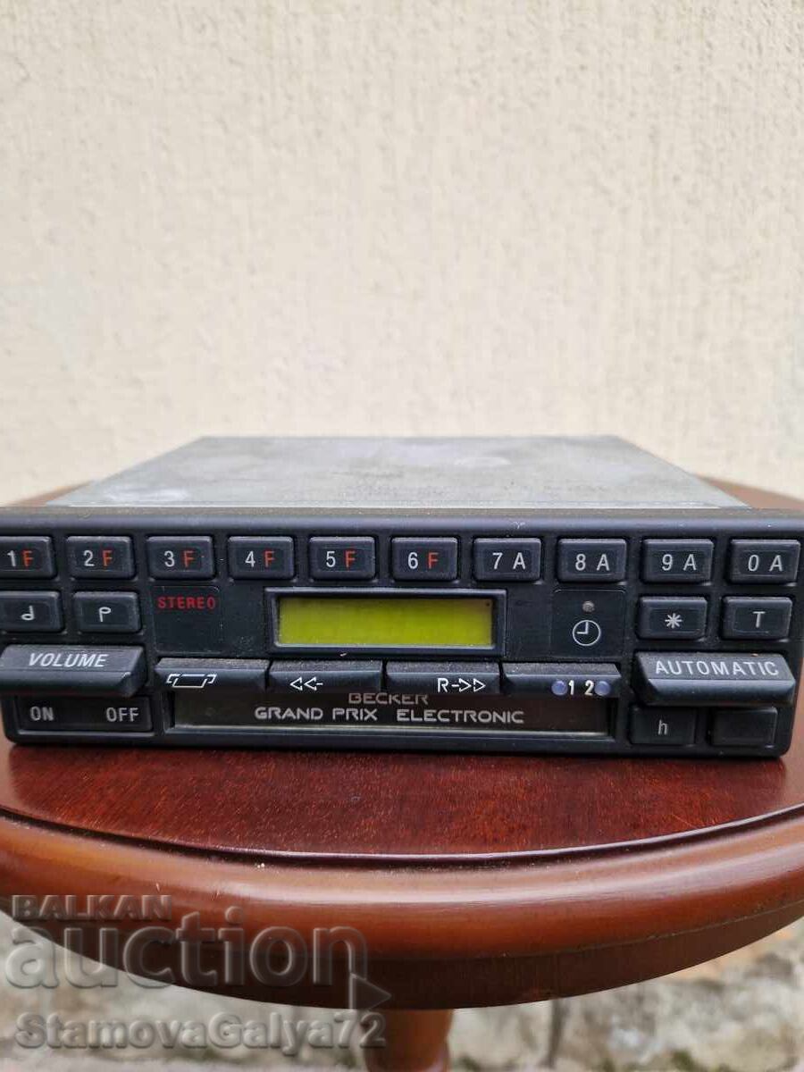 Δημοπρασία Γνήσιο ραδιοκασετόφωνο για Mercedes 126 Becker