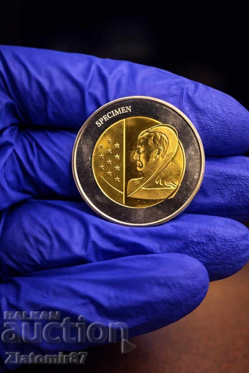 2 евро Монако – SPECIMEN – 50 години „Tir de Rome“ с цена € 55.00 | 107.57 лв. 2 евро Монако – SPECIMEN – 50 години „Tir de Rome“ с цена € 55.00 | 107.57 лв.