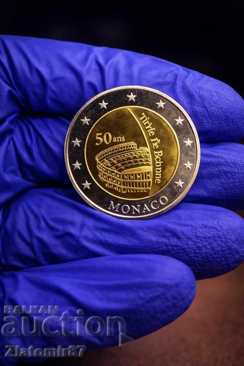 2 евро Монако – SPECIMEN – 50 години „Tir de Rome“ 2 евро Монако – SPECIMEN – 50 години „Tir de Rome“