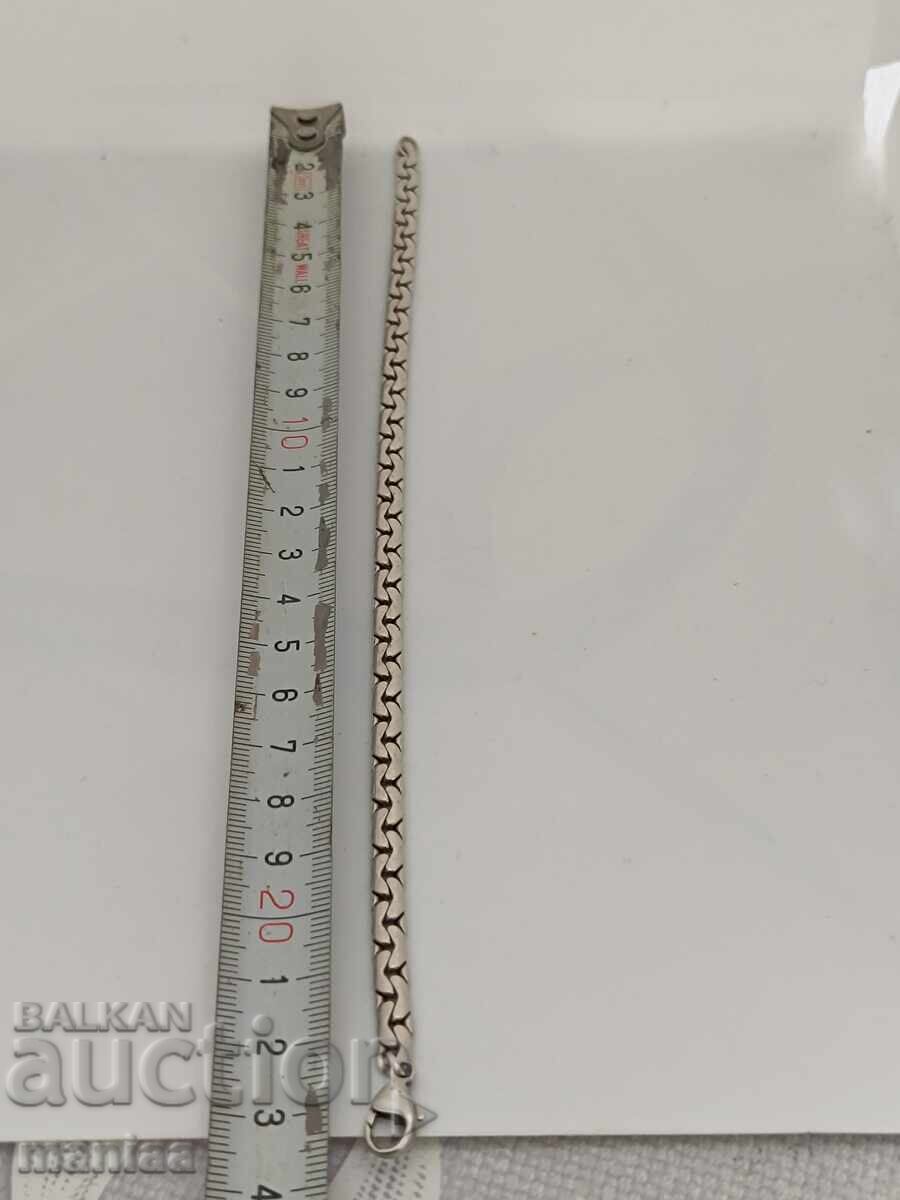 Доставка на Красива маркирана гривна сребро проба 925