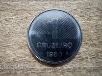 Βραζιλία - 1 κρουζέιρο (1980)