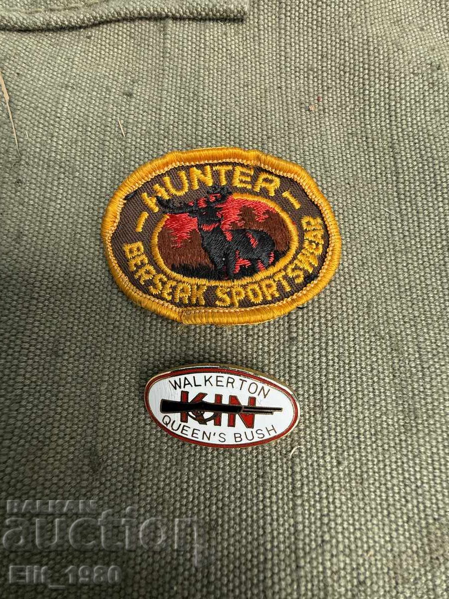 Hunting patch and badge Hunting patch and badge