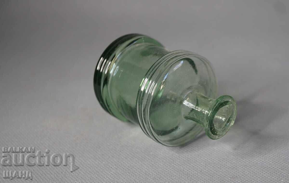 Δημοπρασία Παλιό γυάλινο μπουκάλι μελάνης μελανωτήρας