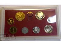 Сет Евро Австрия 1991 - PROOF 8 монети бокс