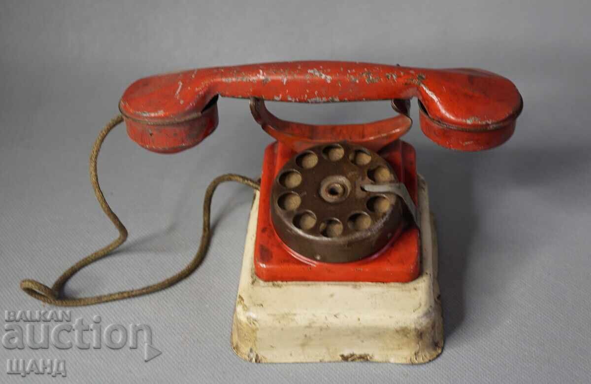 Old Metal Sheet Toy Model Phone