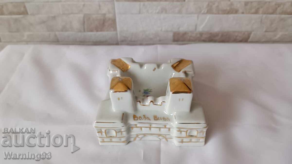 Доставка на Порцеланов пепелник - Баба Вида - Завод Сталин Видин - 1960г