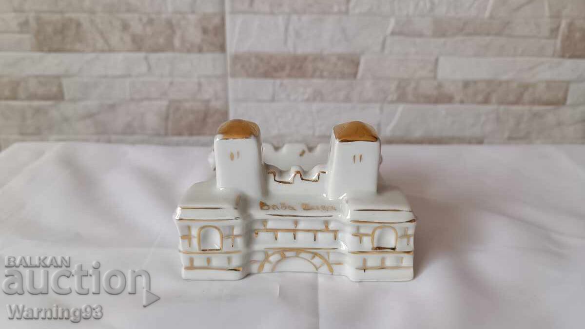 Порцеланов пепелник - Баба Вида - Завод Сталин Видин - 1960г - 5