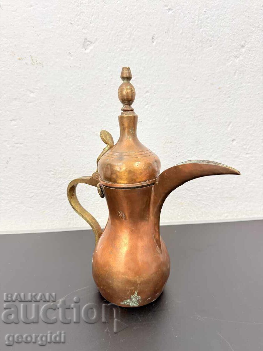 Месингов османски / арабски ибрик / кафеник. №7826 - 5